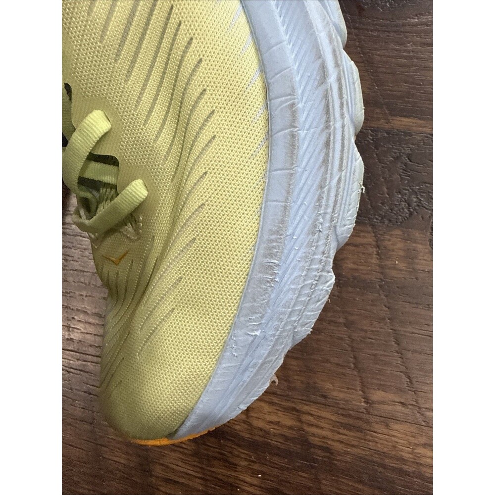 Hoka Rincon 3 Shoes Womens Size 10B Blue Yellow Running Lightweight Mesh 1119396 - Picture 10 of 14